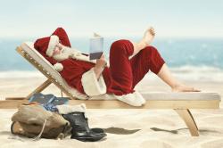 kerstman illustratie